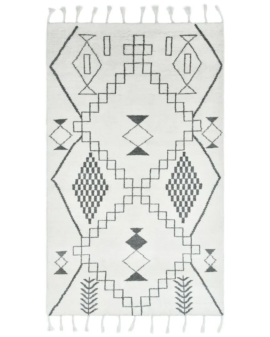 May Handmade Rug - Ivory