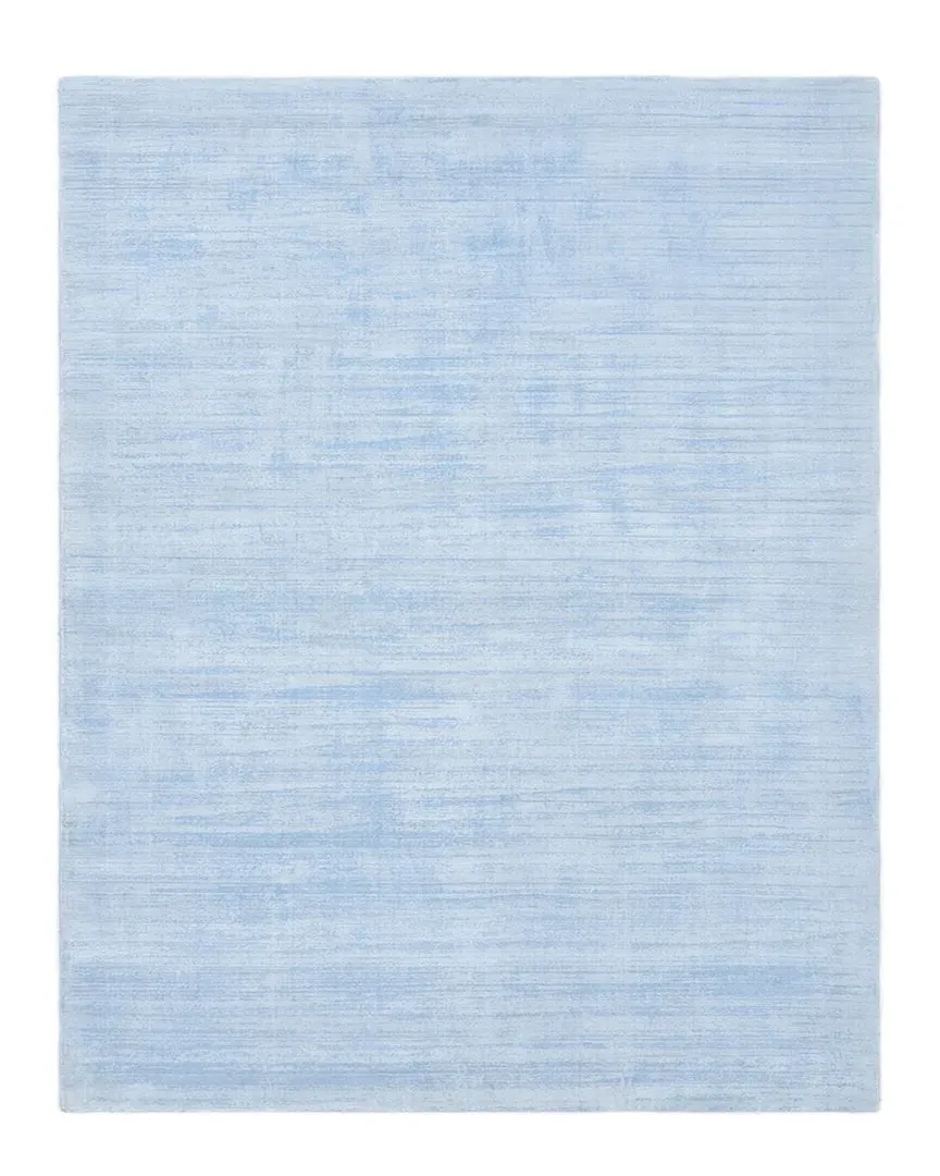 Milo Handmade Solid Rug - Blue, Viscose