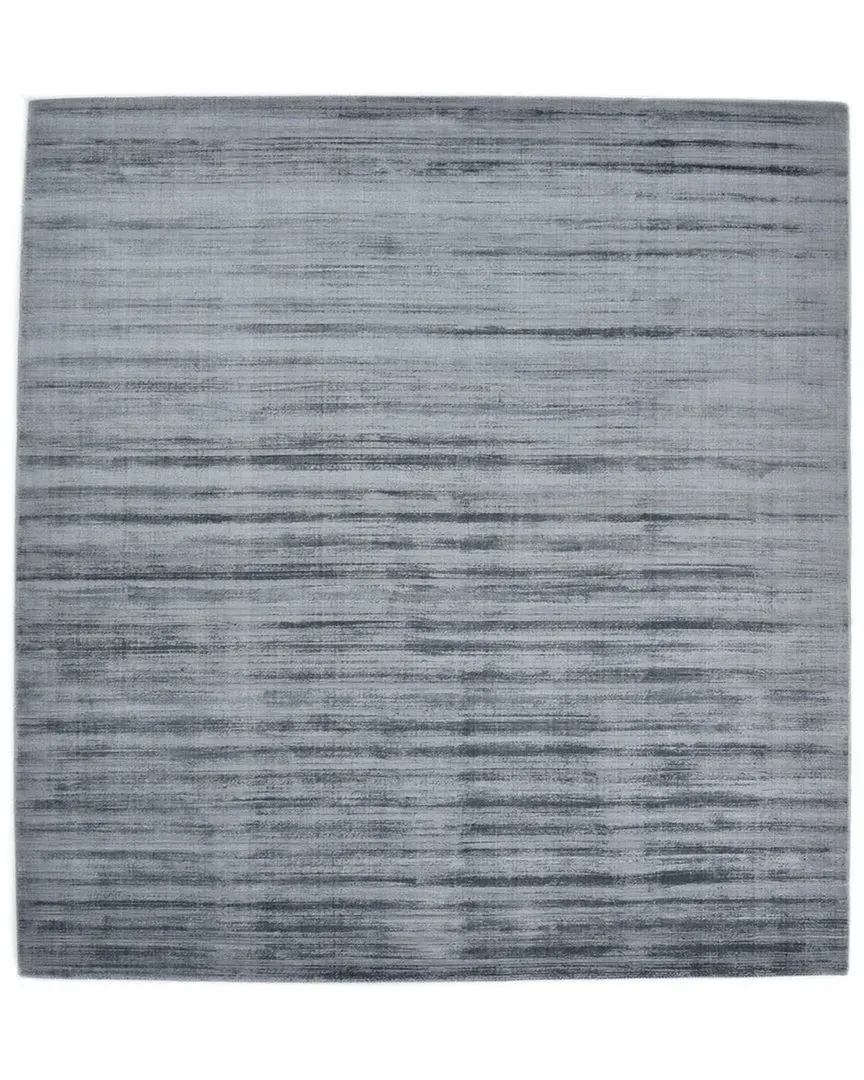 Milo Handmade Solid Rug - Gray, Viscose image