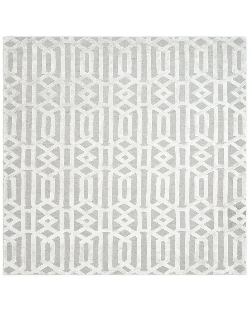 Rae Handmade Transitional Rug - Grey, Wool-Blend image