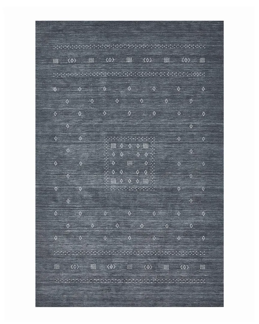 Simi Hand Loomed Transitional Rug - Slate, Wool image