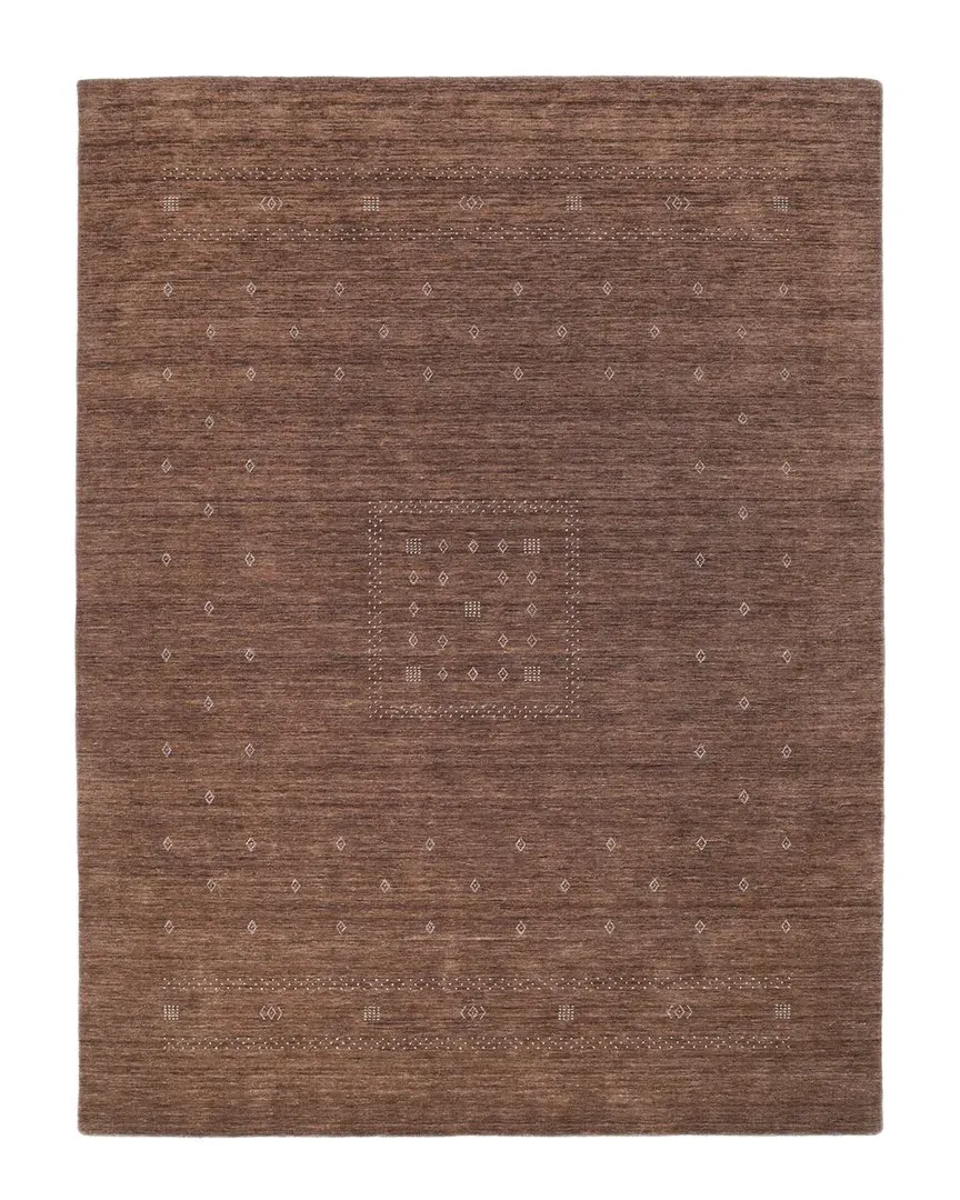 Simi Tribal Hand-Loomed Area Rug - Brown, Wool-Blend