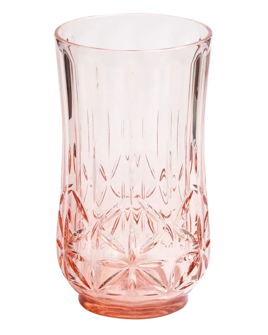 Set of 4 21oz Acrylic Tumblers - Blush