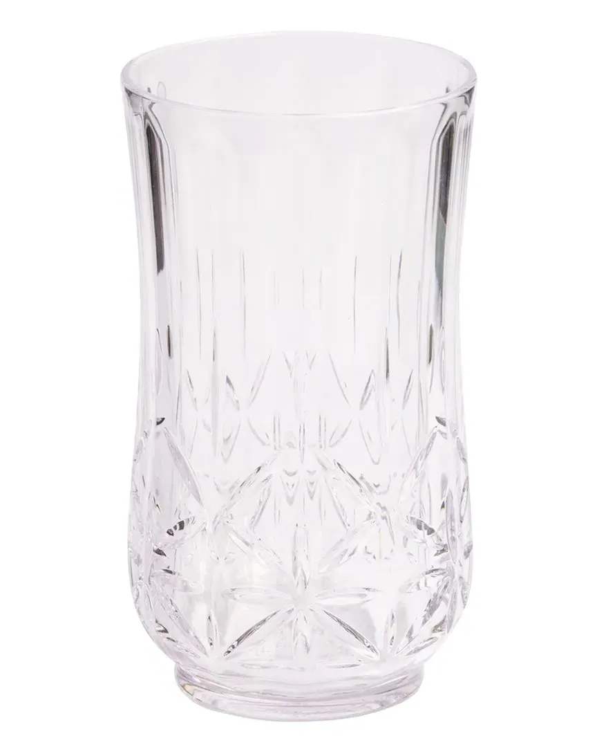 Set of 4 21oz Acrylic Tumblers - Clear