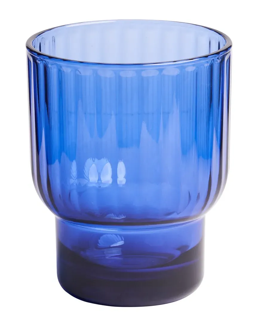 Set of 4 Short Acrylic Tumblers - Blue image