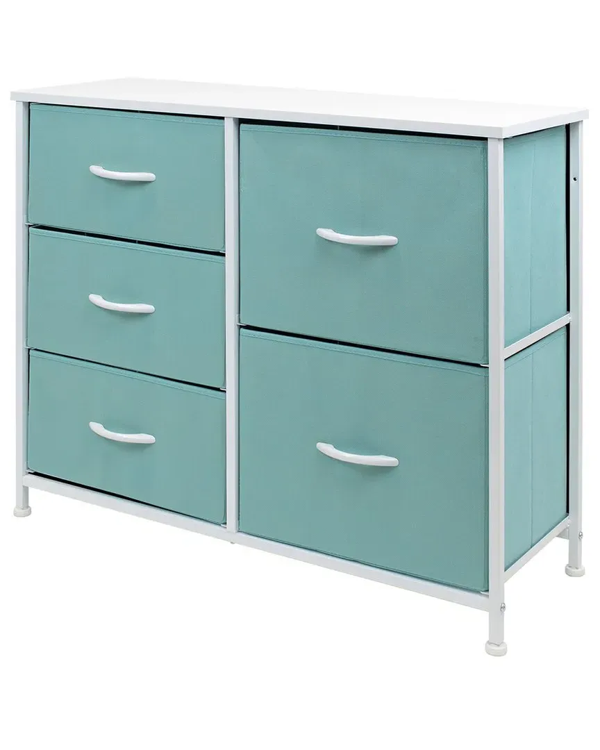 5-Drawer Dresser - Blue