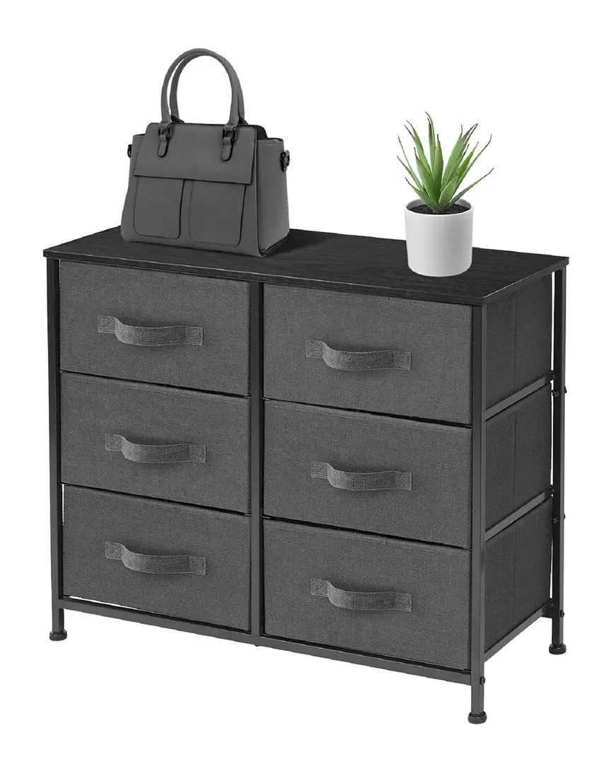 Sorbus 20In Tall Storage Basket Set - Black image