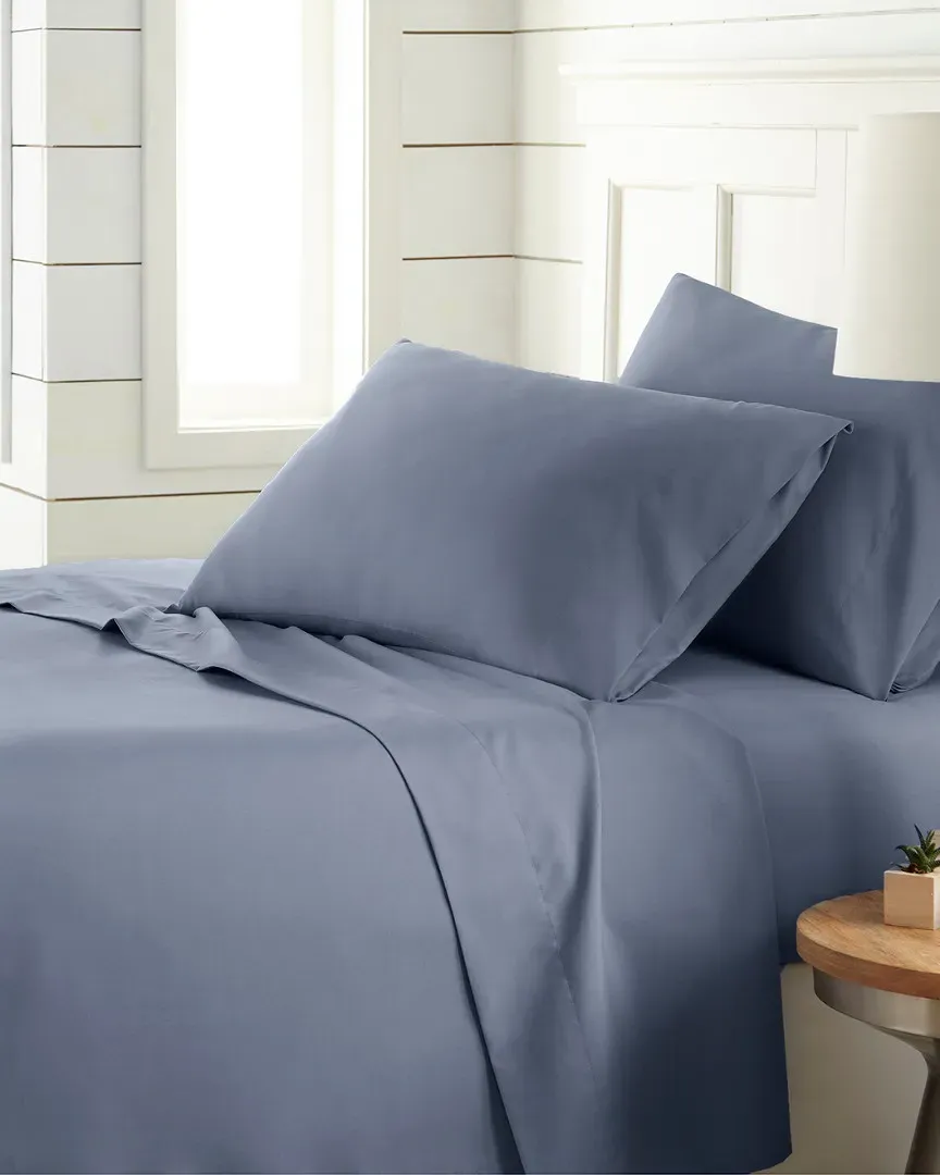 Chic Solids 4pc Sheet Set - Steel Blue, Microfiber image