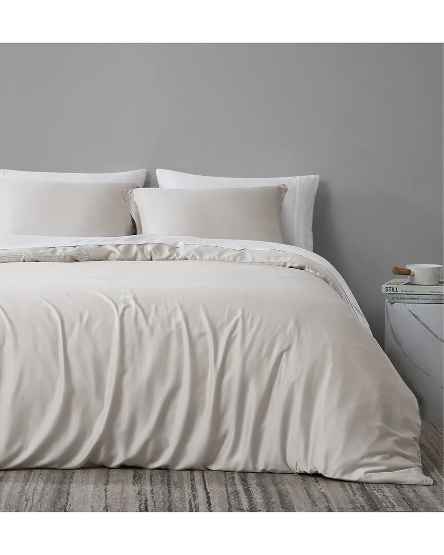 Duvet Cover Set - Bone, Bamboo Viscose image