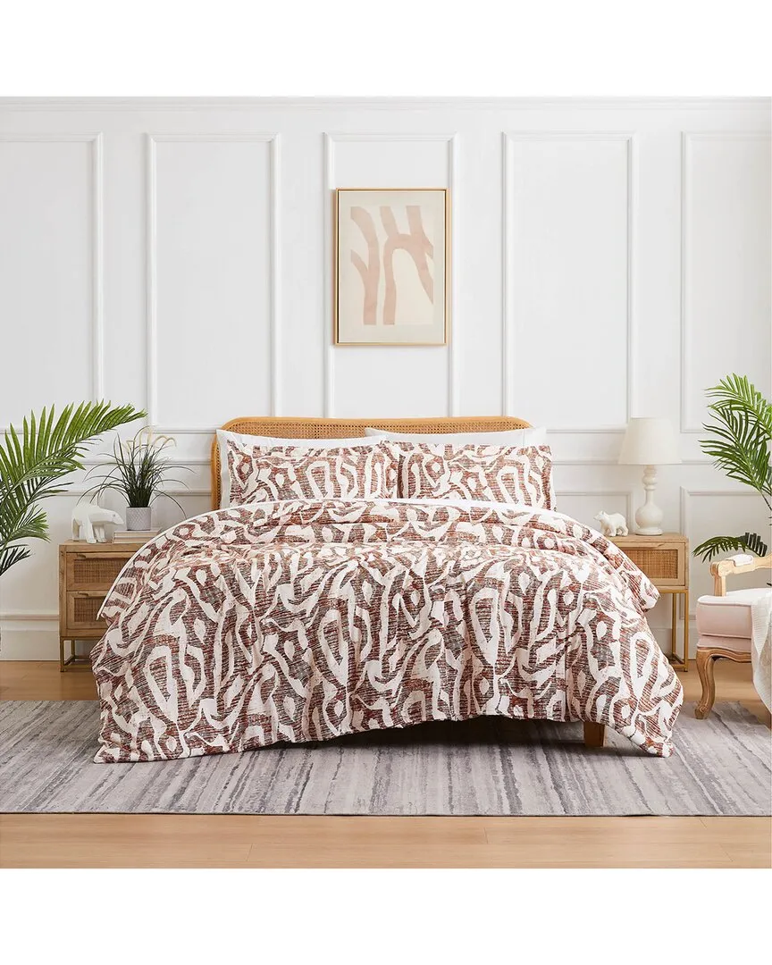 Khari Comforter Set - Rust, Microfiber image