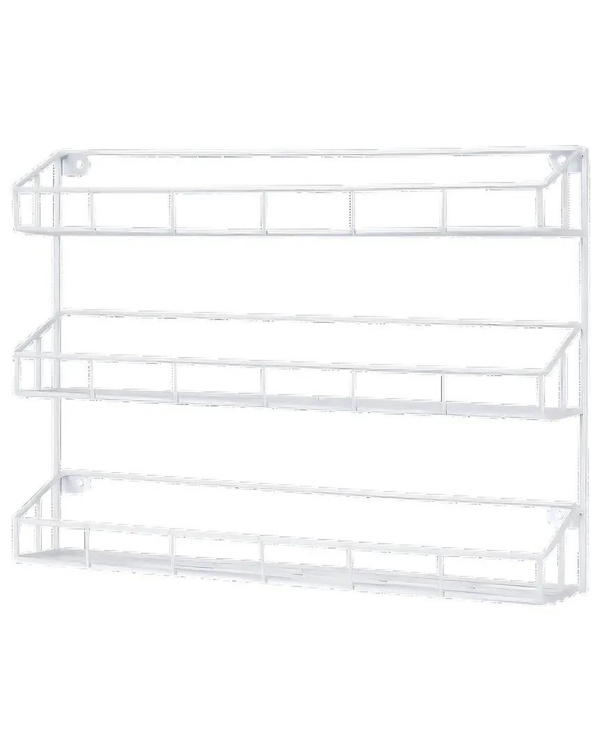 Speaqua 3-Tier Spice Rack - White, Metal image