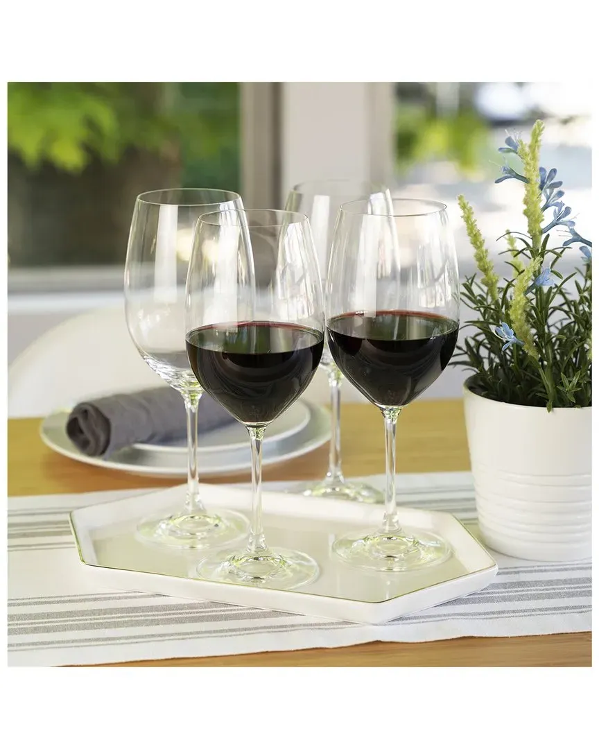 Salute Bordeaux Wine Glasses Set of 4 - 25oz image