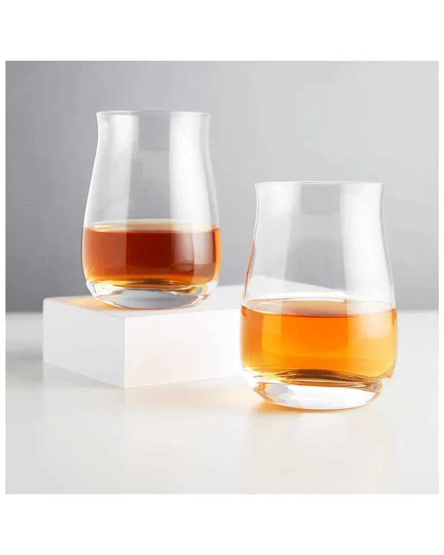 Set of Two 13.25oz Single Barrel Bourbon Glasses - Glass image