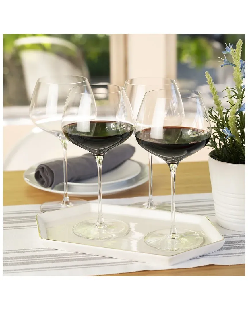 Willsberger Set of Four 25.6oz Burgundy Glass image