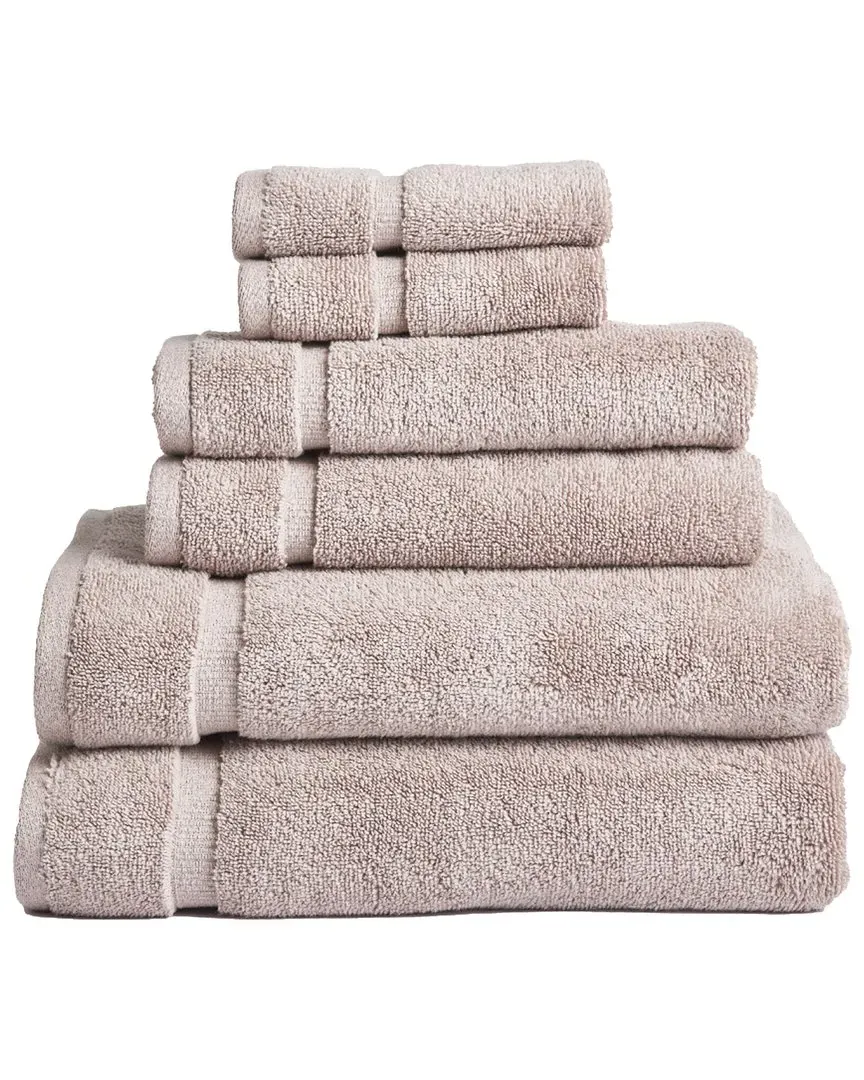 Supersoft 6pc Bath Towel Set - Rose Hip, Cotton