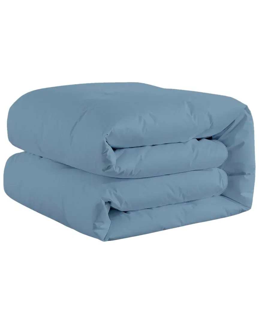 Button Stitch Down Alternative Comforter - Blue, Microfiber image