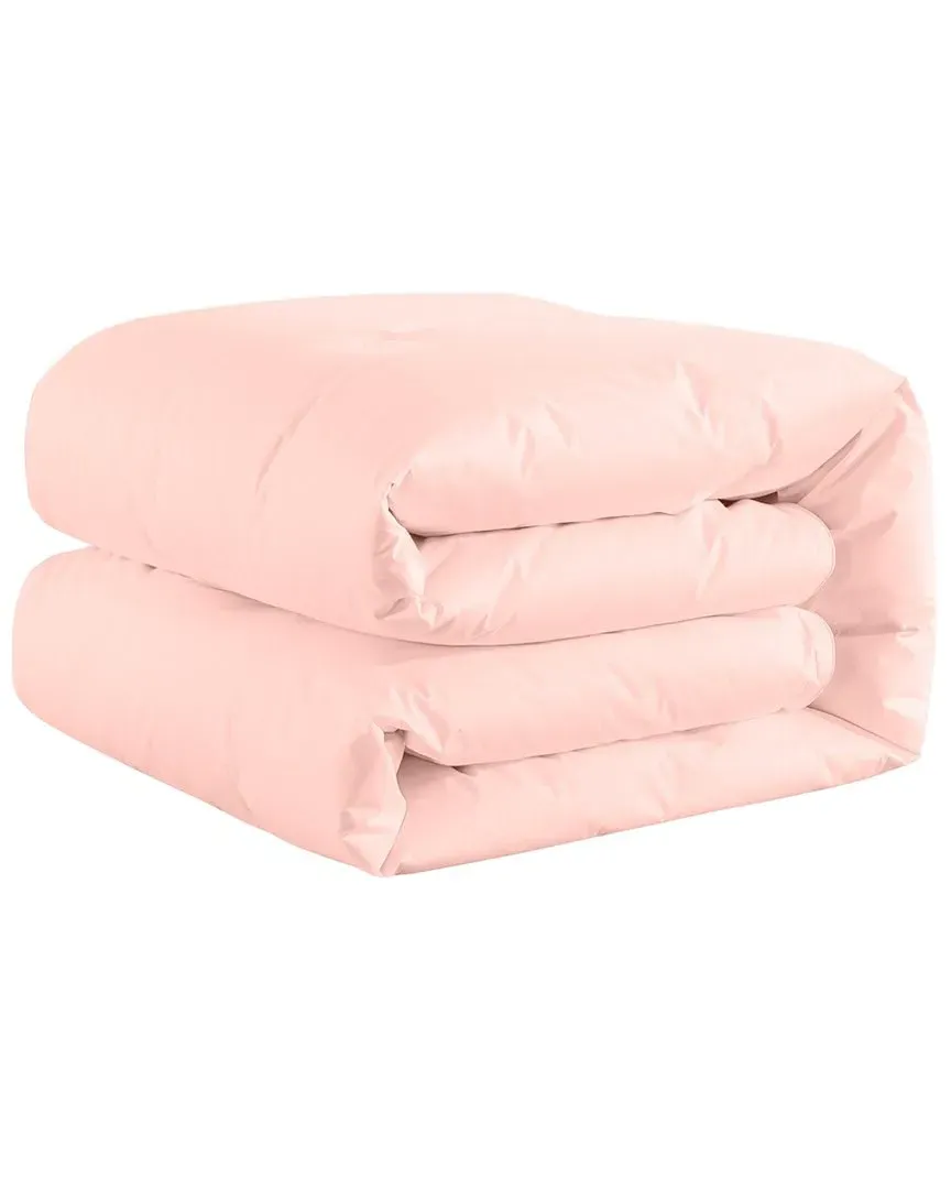 Button Stitch Down Alternative Comforter - Pink, Microfiber