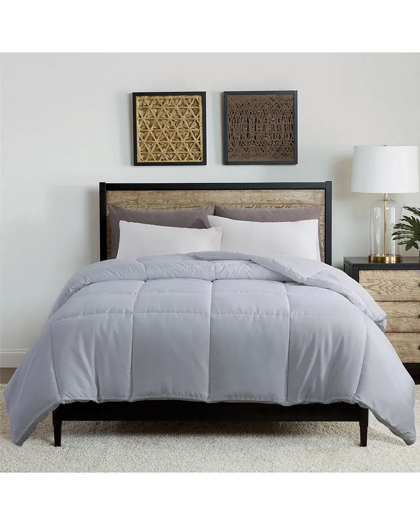 European Gusset Down Alternative Comforter - Gray