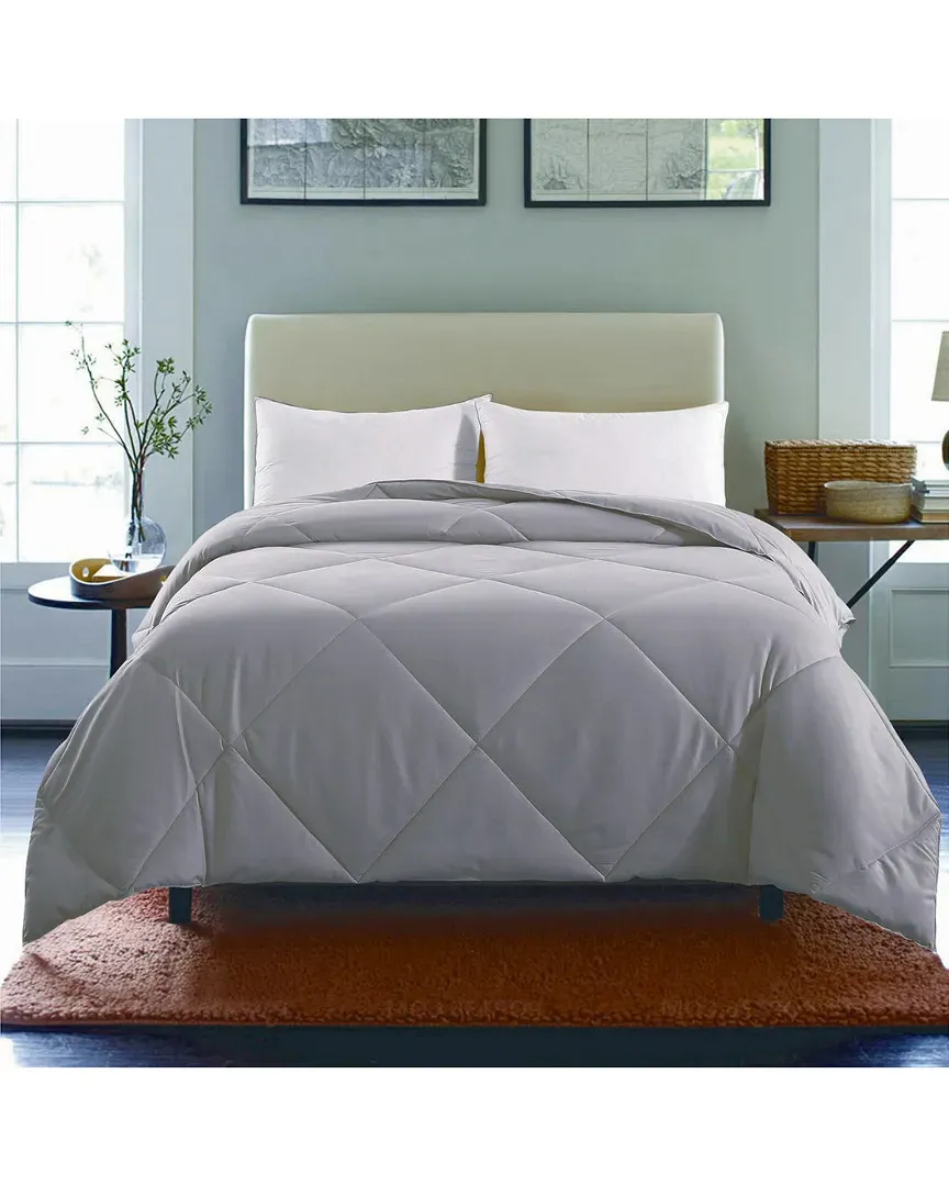 Microfiber Nano Comforter - Light Gray image
