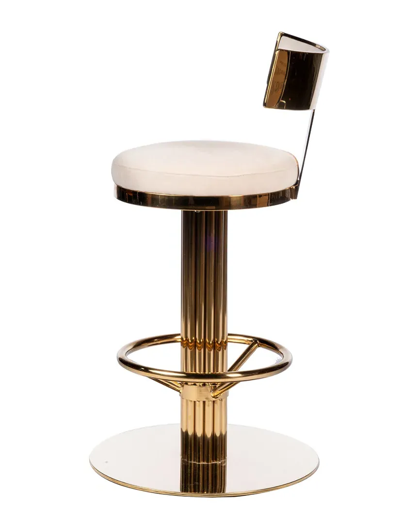 Oscar Swivel Counter Chair - Gold image