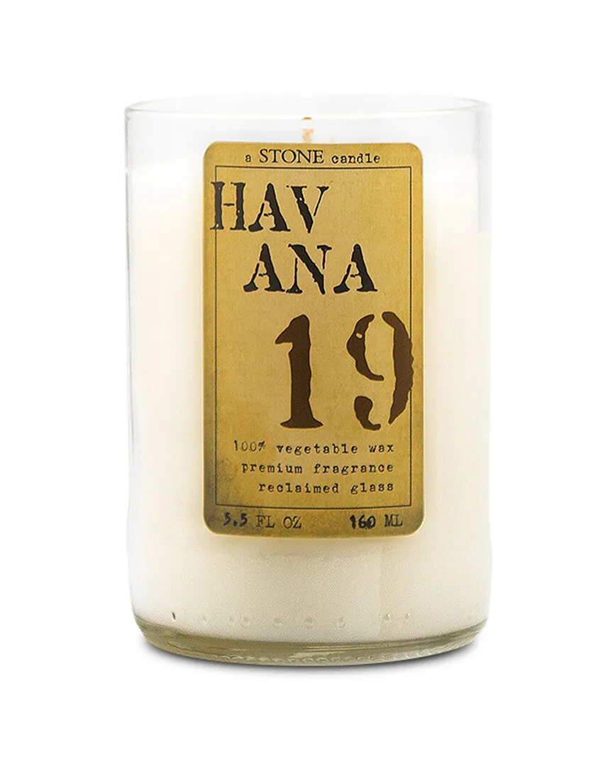 Handmade 5.5oz Reclaimed Bottle Candle - Havana