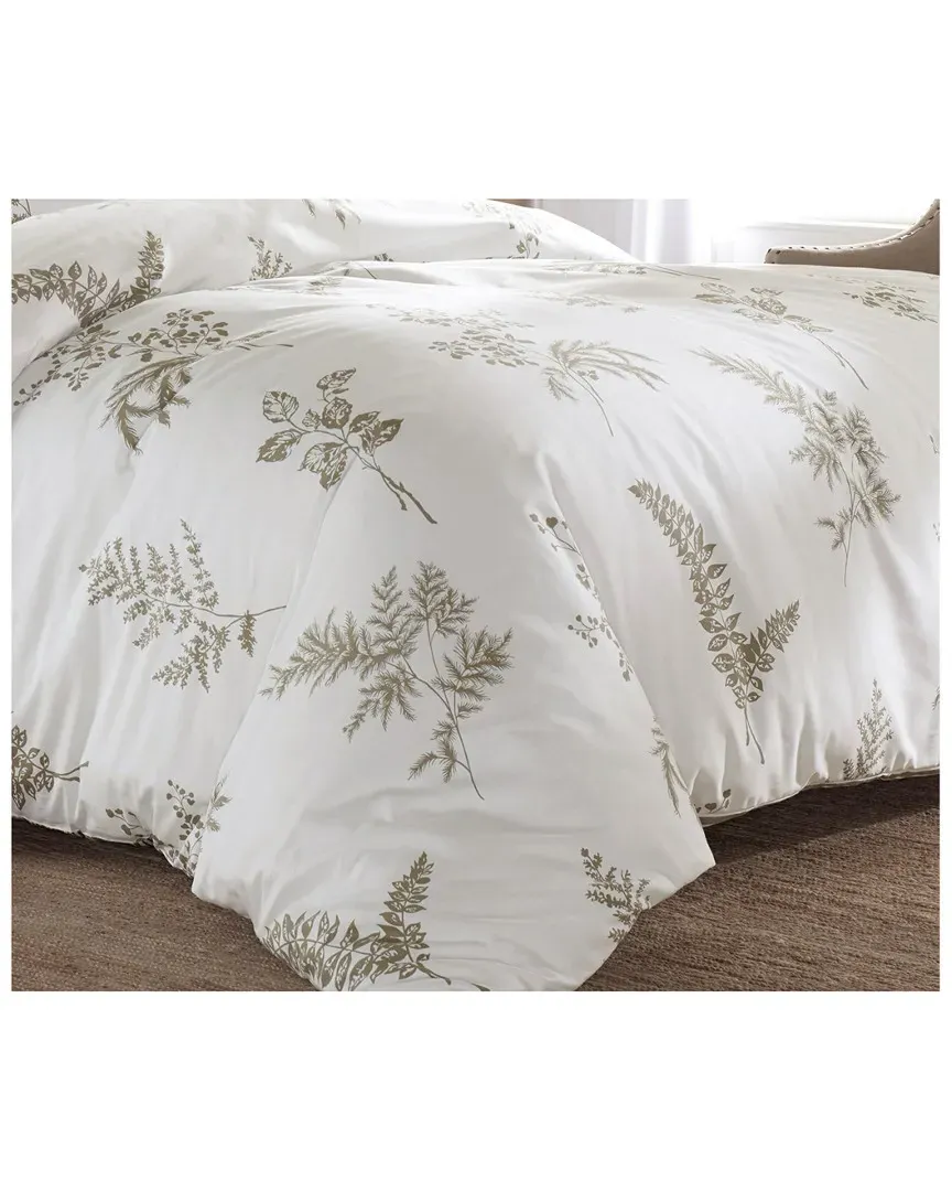 Willow Comforter Set - White, Cotton image