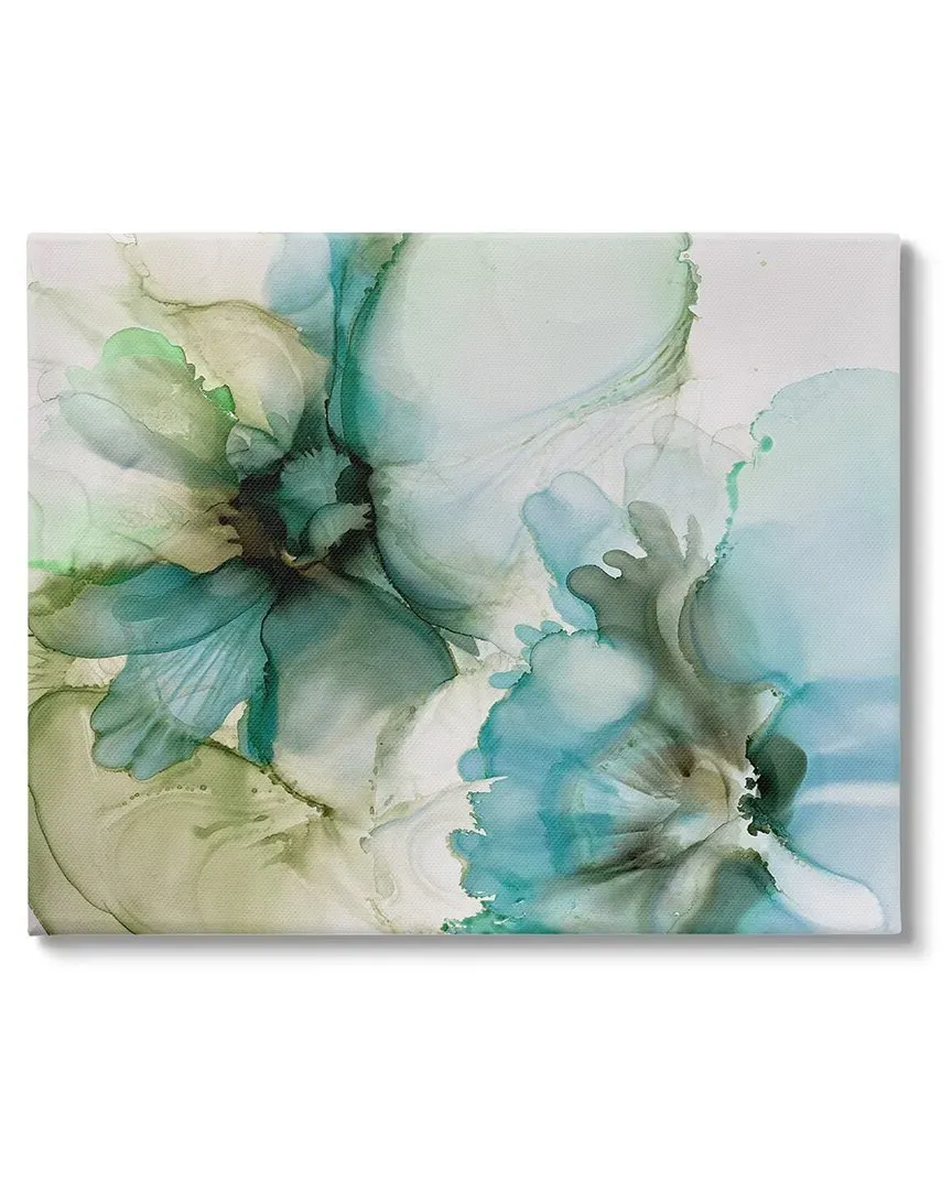 Abstract Flower Petals Blooming Canvas Wall Art