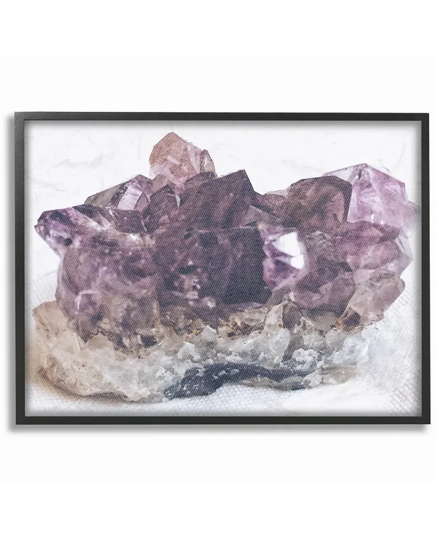 Amethyst by Daphne Polselli Giclee Print - Black Frame image
