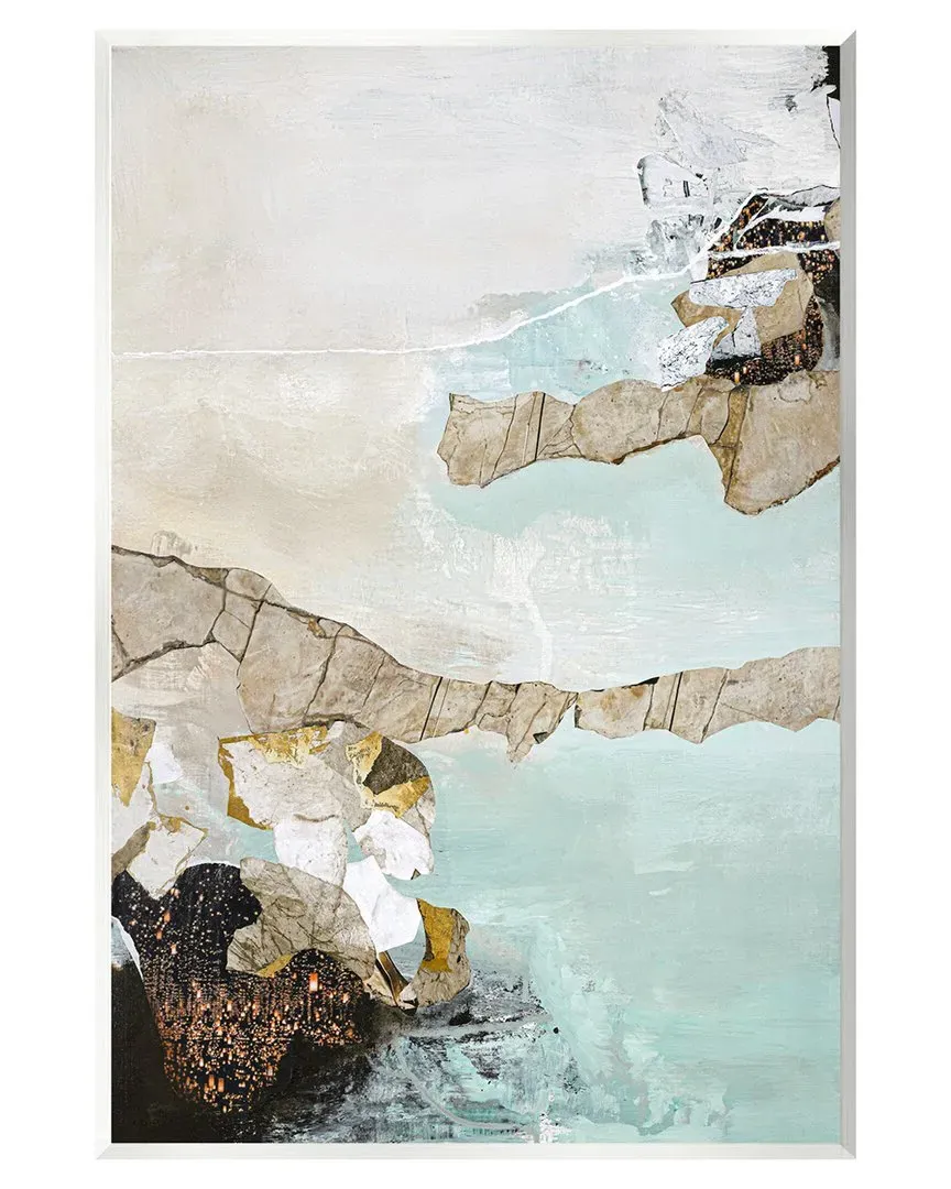 Design Fabrikken Abstract Beach Shoreline Wall Plaque Wall Art image