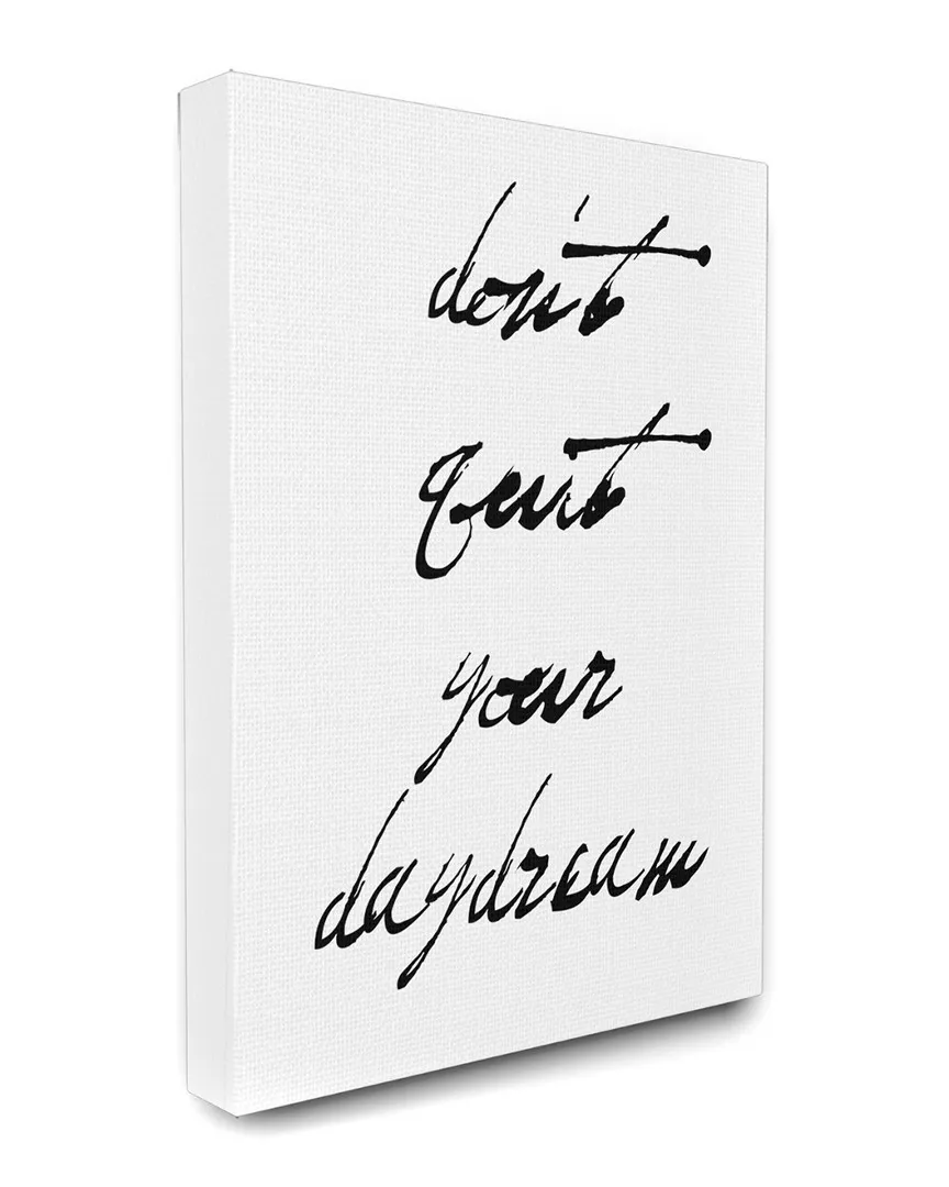 Don't Quit Your Daydream Oversized Canvas Wall Art by lulusimonSTUDIO
