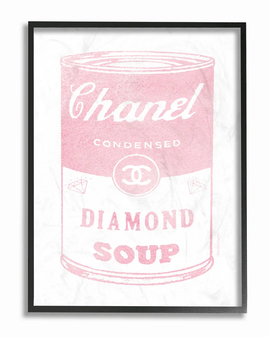 Fashion Diamond Soup Framed Giclee Print by Amanda Greenwood