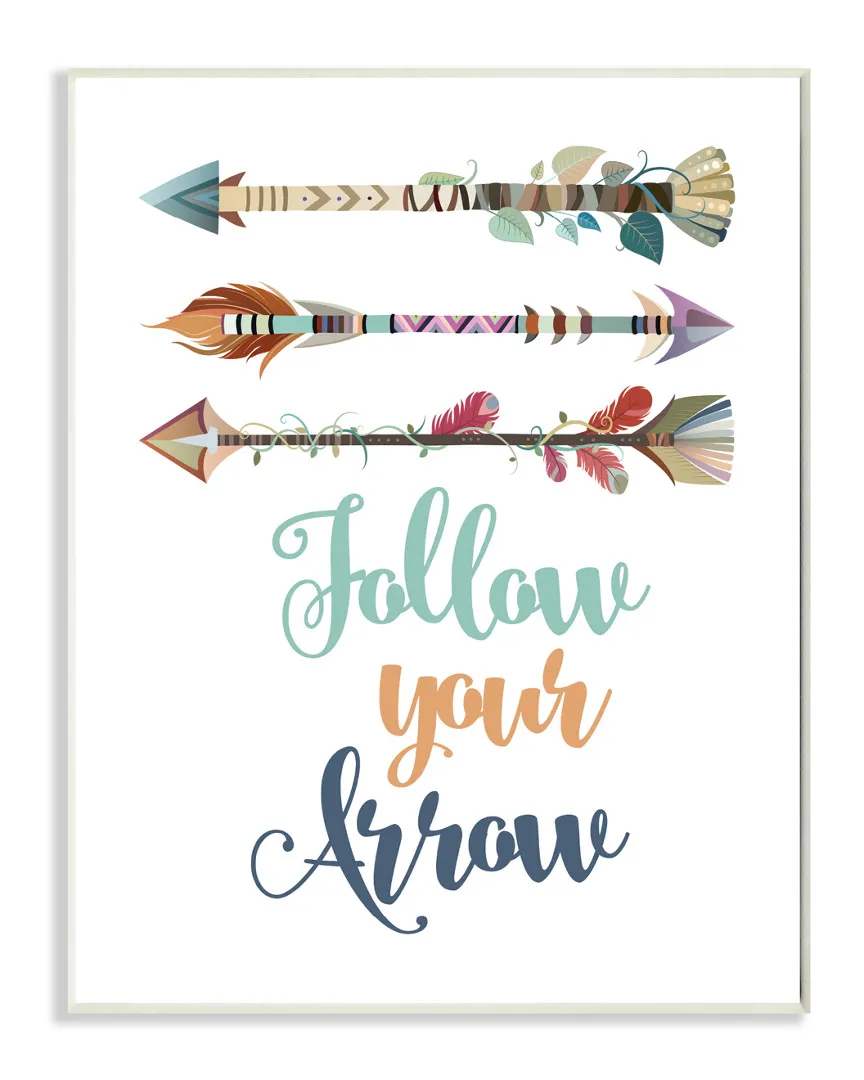 Follow Your Arrows Canvas Wall Art Print image