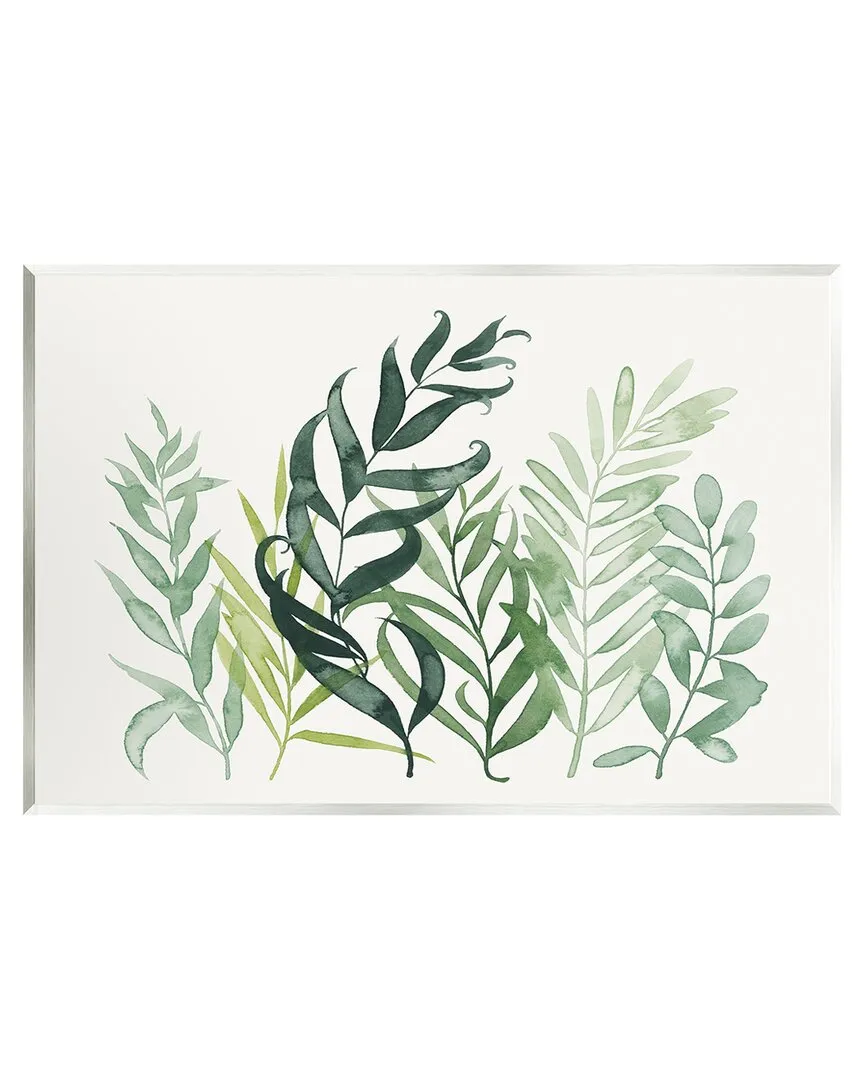 Grace Popp Layered Plant Leaves Botanical Wall Plaque Wall Art image