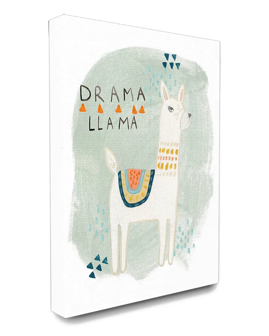Home Decor Drama Llama Canvas Art Print image