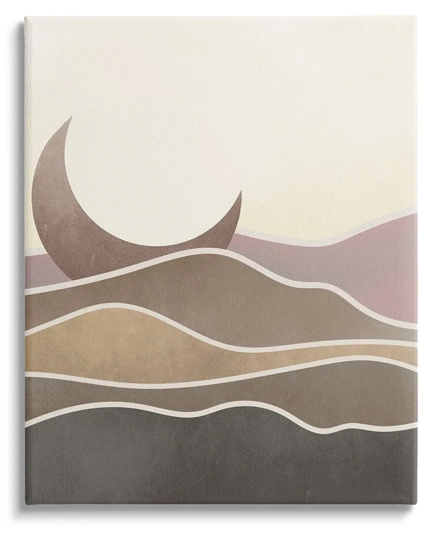 Lil' Rue Desert Moon Sand Dunes Canvas Wall Art