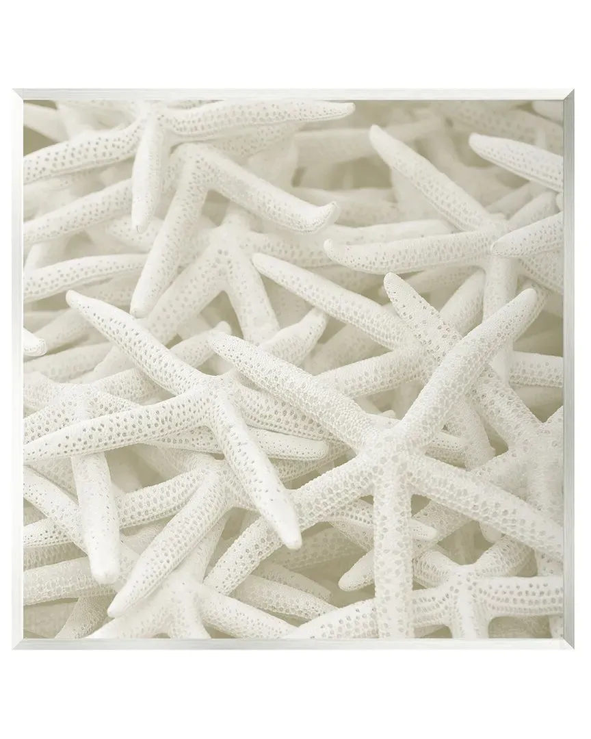 Lil' Rue Nautical Starfish Wall Plaque - White image