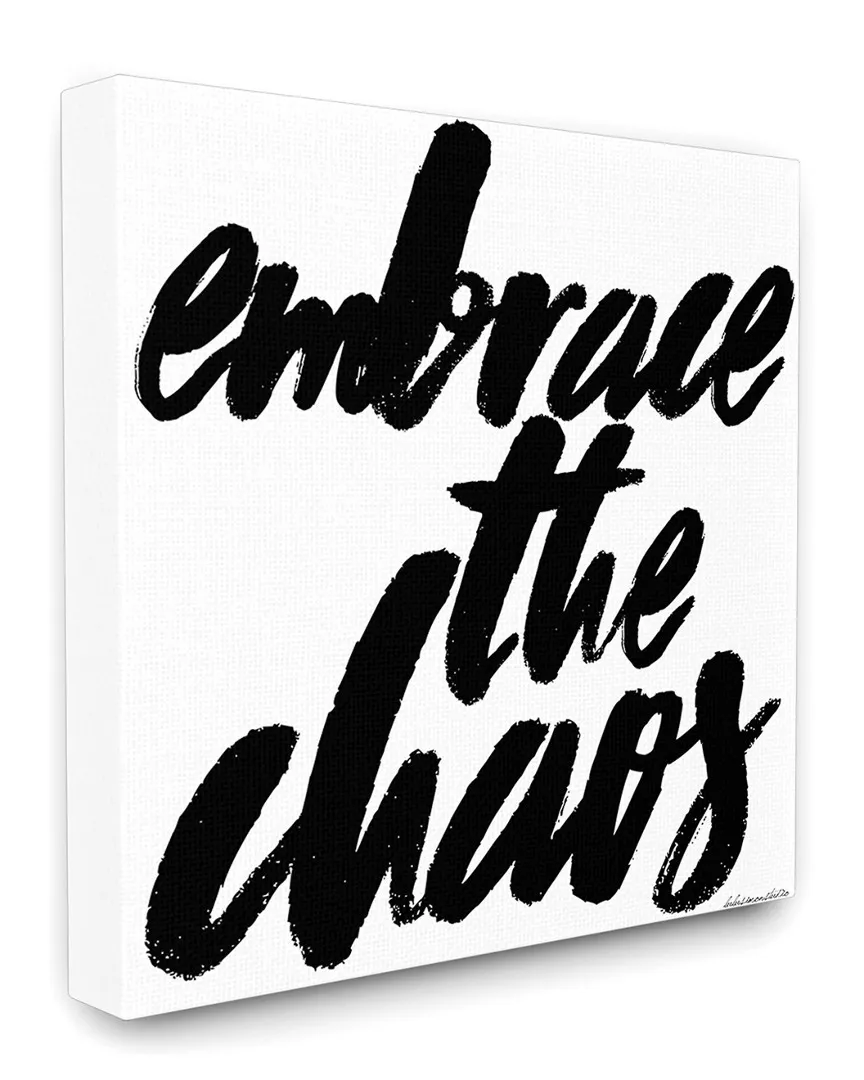 lulusimonSTUDIO Embrace Chaos Canvas Wall Art image