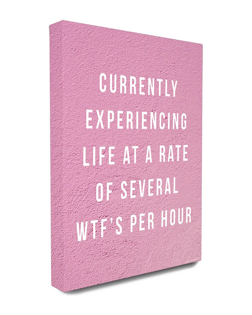 lulusimonSTUDIO Typography Canvas Wall Art - 16x20 image