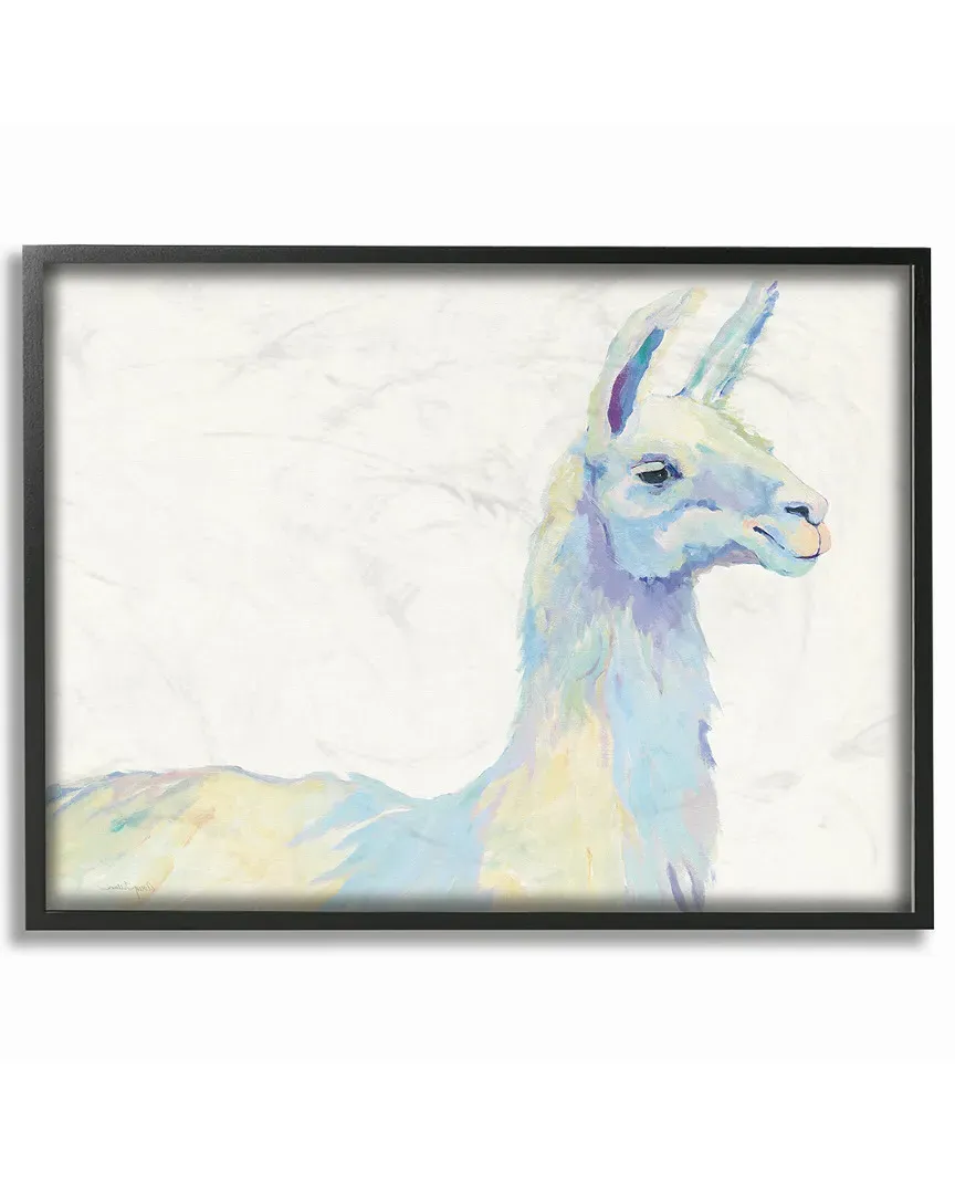 Ophelia The Llama by Avery Tillmon Framed Wall Art