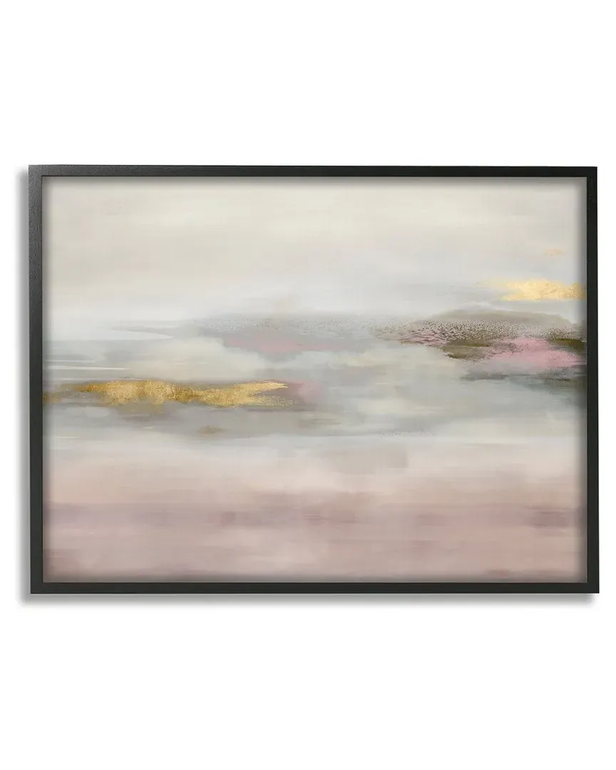 Rachel Springer Abstract Glam Framed Giclee Wall Art - Black
