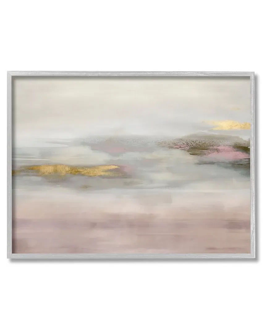 Rachel Springer Abstract Glam Framed Giclee Wall Art - Gray