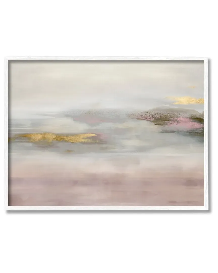 Rachel Springer Abstract Glam Framed Giclee Wall Art - White
