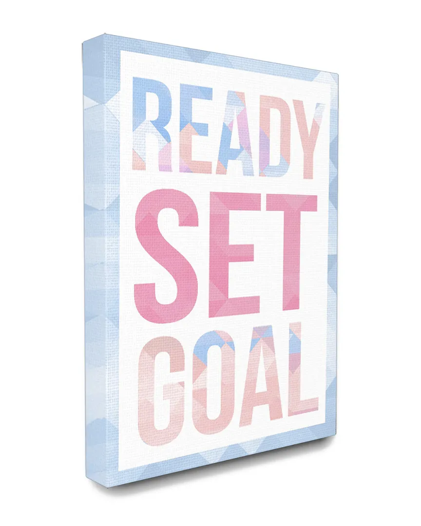 Ready Set Goal Canvas Art Print image