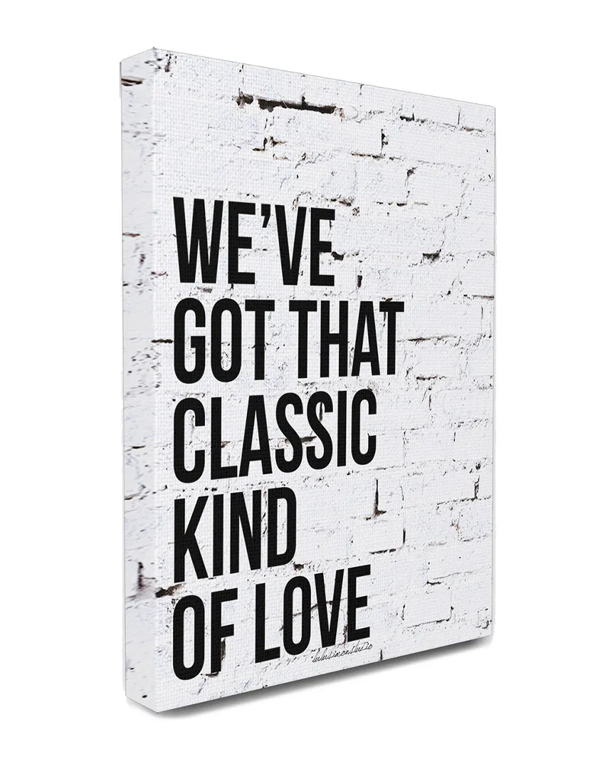 We've Got That Classic Love Canvas Wall Art by lulusimonSTUDIO image