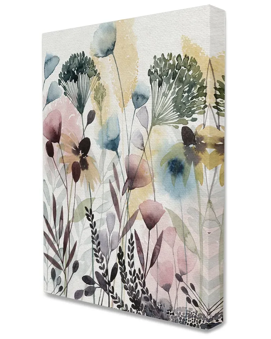 Wild Florals Canvas Wall Art by Grace Popp - Green image