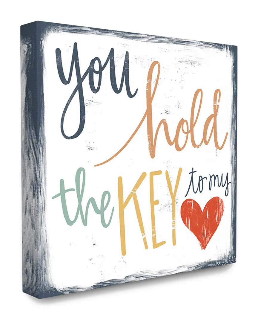You Hold The Key To My Heart Canvas Wall Art image