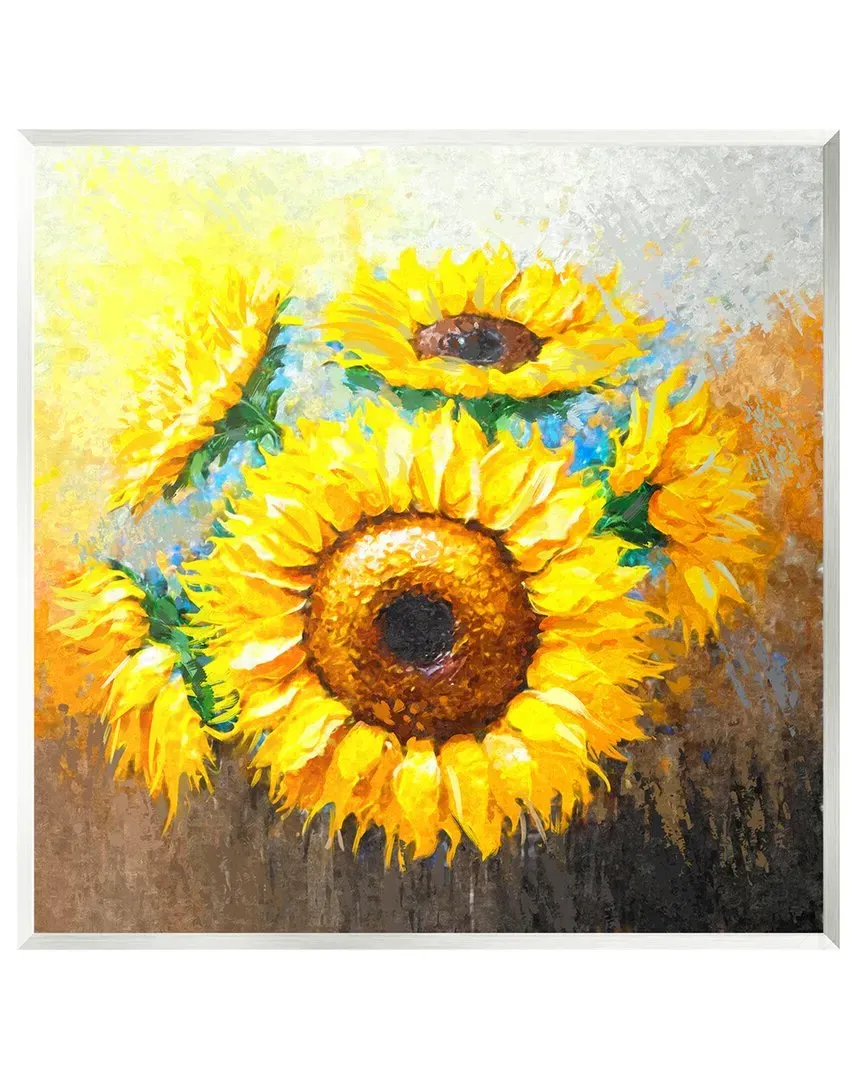 Ziwei Li Sunflowers Wall Plaque Art image
