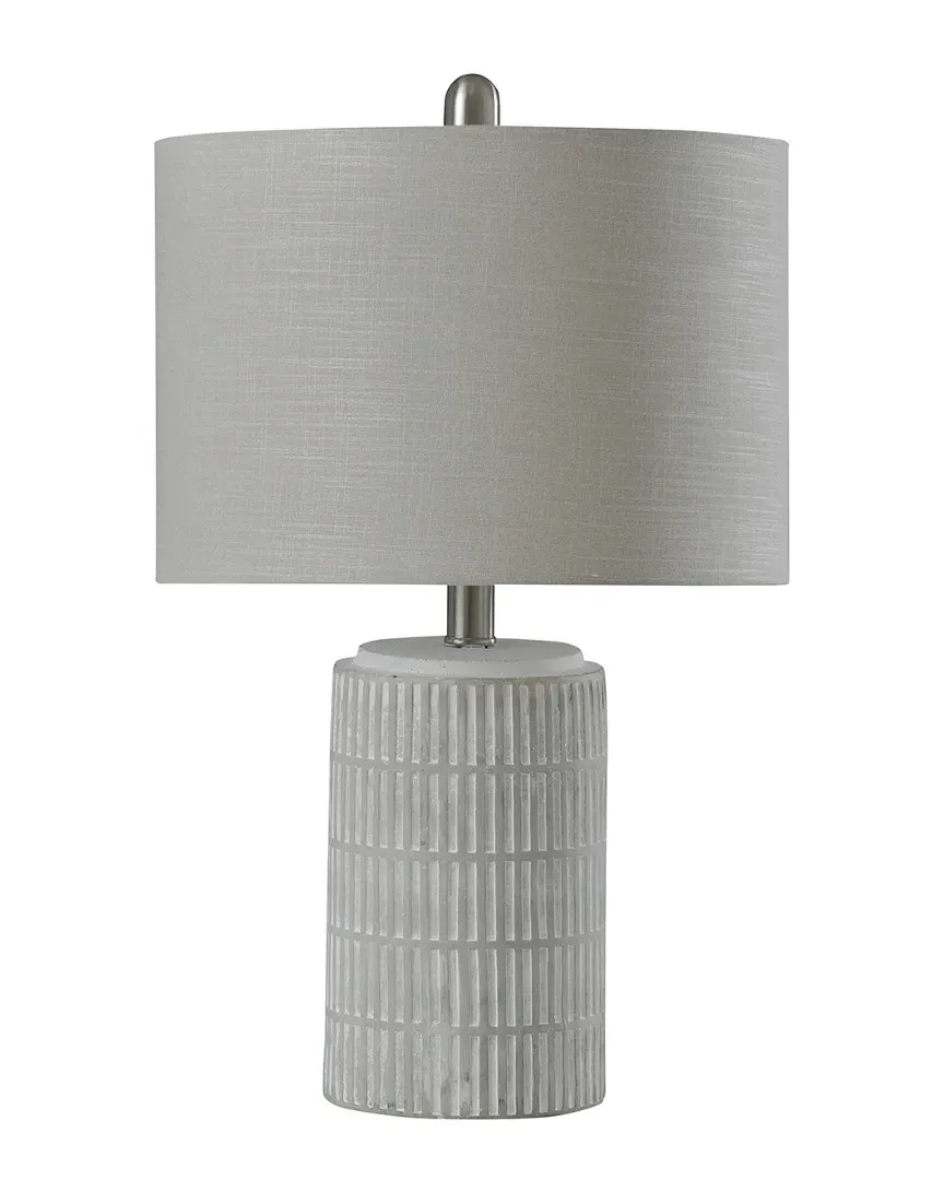 Joni Table Lamp - Distressed Gray, Concrete image