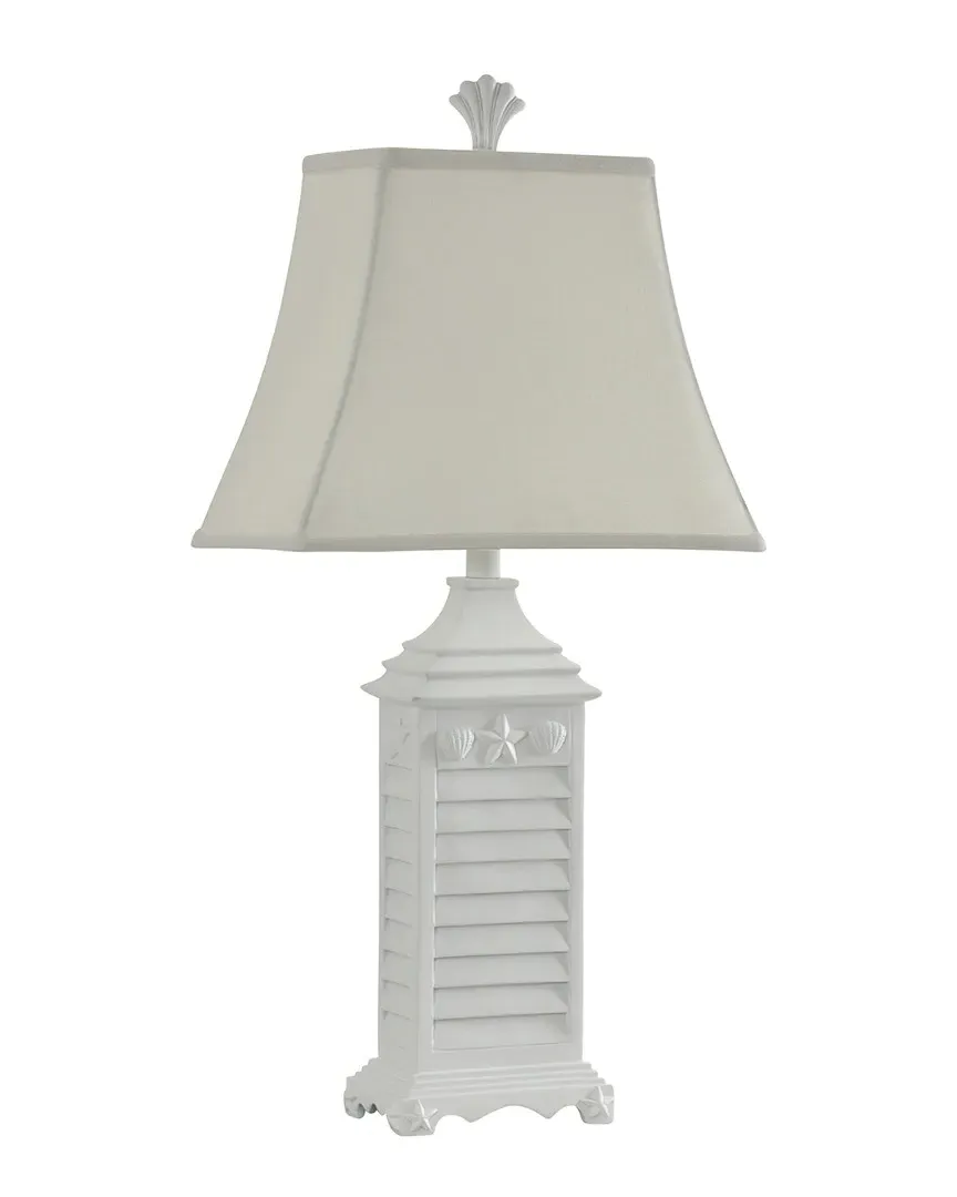 Nautical Theme Table Lamp - White image