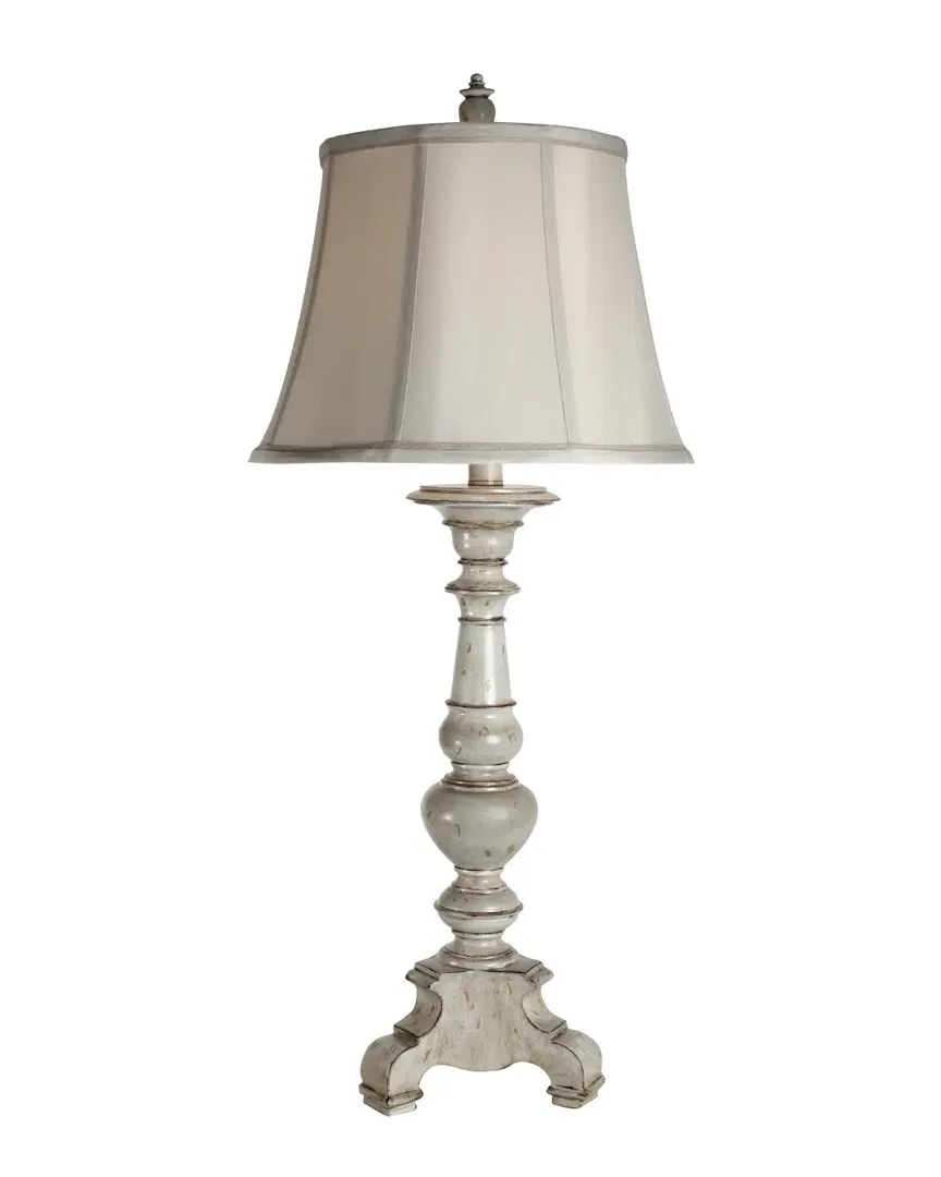 Yorktown Table Lamp - White, Poly Resin image
